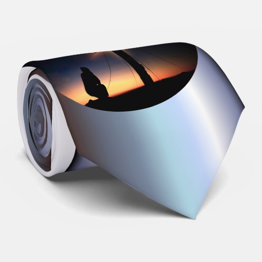 Jezus Christus Crucifixion Cross Stropdas (Opgerold)