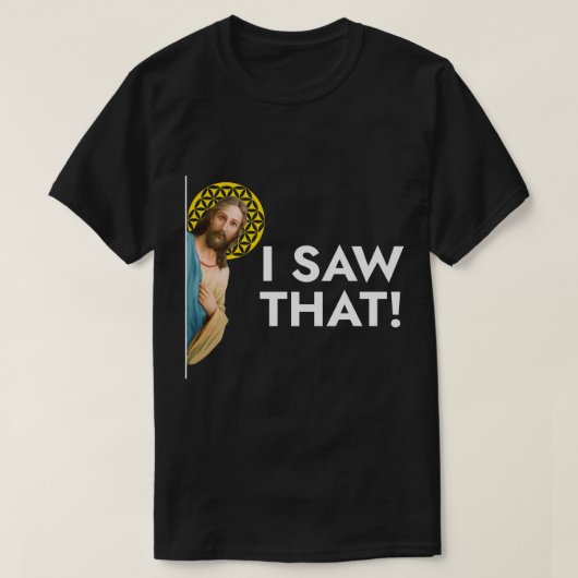Jezus Christus, dat zag ik T-shirt (Design voorkant)