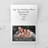 Jezus Christus de Heer wenskaart Kaart (Binnen)