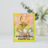 Jezus Christus, de hogepriester Briefkaart (Staand voorkant)