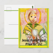 Jezus Christus, de hogepriester Briefkaart (Voorkant / Achterkant)