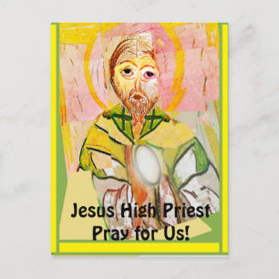 Jezus Christus de Hogepriester Briefkaart