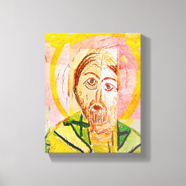 Jezus Christus de hogepriester Canvas Print