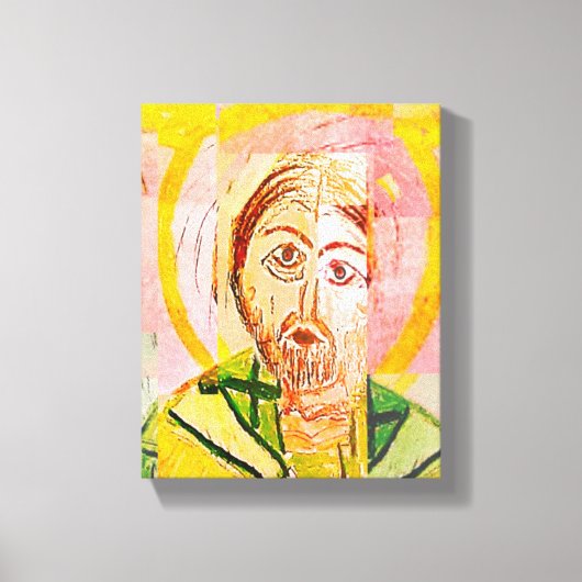 Jezus Christus de hogepriester Canvas Print (Voorkant)