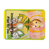 Jezus Christus, de hogepriester Kaart Magneet (Horizontaal)