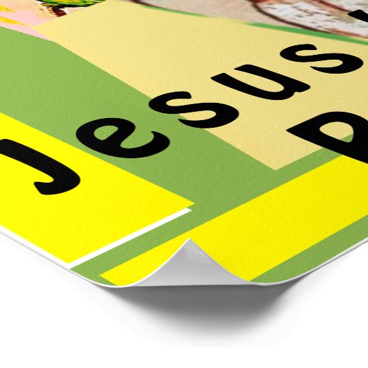 Jezus Christus, de hogepriester Poster (Hoek)