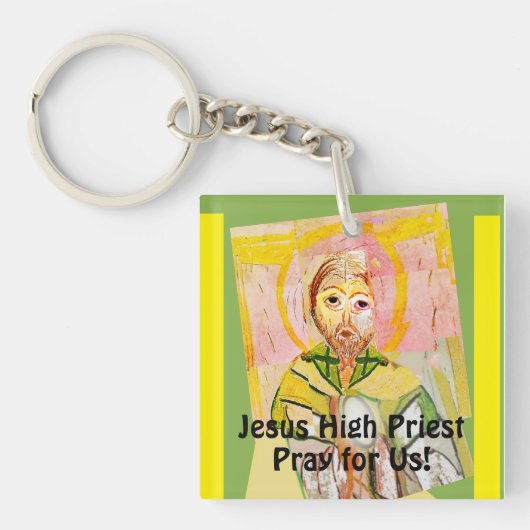 Jezus Christus, de hogepriester Sleutelhanger (voorkant)