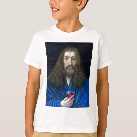 JEZUS CHRISTUS, DE KELK IN EMMAUS T-SHIRT (Voorkant)