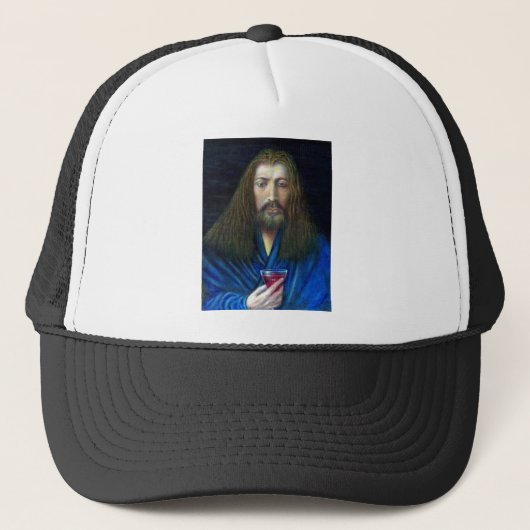 JEZUS CHRISTUS, DE KELK IN EMMAUS TRUCKER PET (Voorkant)