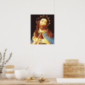 Jezus Christus de koning 2 - Cristo Rey Print Post (Keuken)