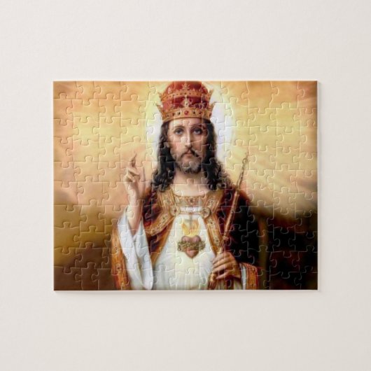"Jezus Christus, de koning" puzzel (Horizontaal)