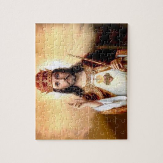 "Jezus Christus, de koning" puzzel Legpuzzel (Verticaal)