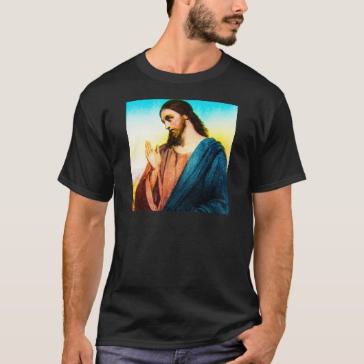 Jezus Christus De Lamb van God  T-shirt (Voorkant)