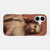 Jezus Christus de Leraar iPhone 16 Hoesje (Achterkant horizontaal)