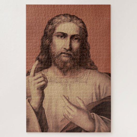 Jezus Christus de Leraar  Legpuzzel (Verticaal)
