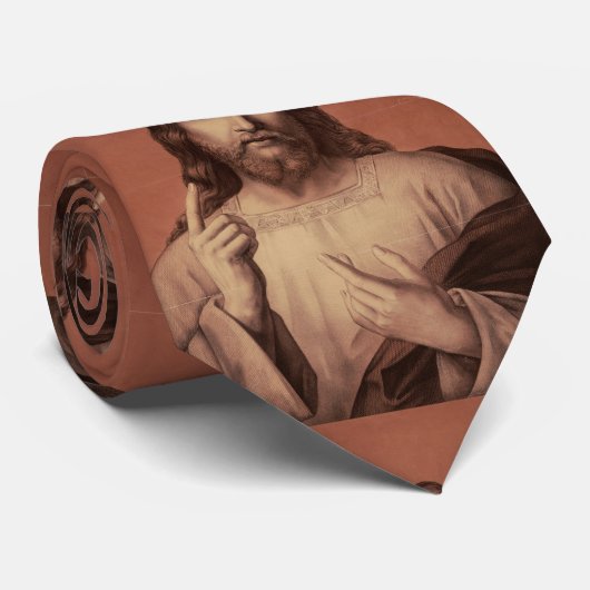 Jezus Christus, de leraar Stropdas (Opgerold)