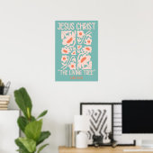 Jezus Christus, de levende boom Poster (Thuiskantoor)