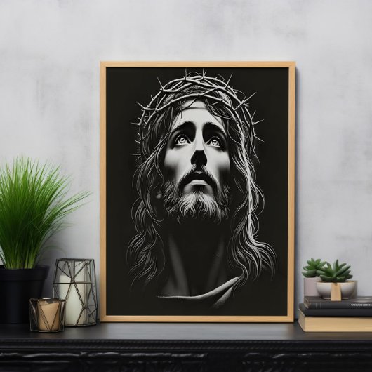 Jezus Christus, de Onwankelbare Redder Poster