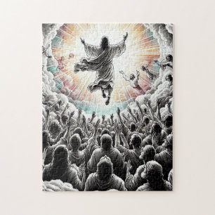Jezus Christus De opname Religieuze Christelijke K Legpuzzel