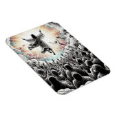 Jezus Christus De opname Religieuze Christelijke K Magneet (Rechterzijde)