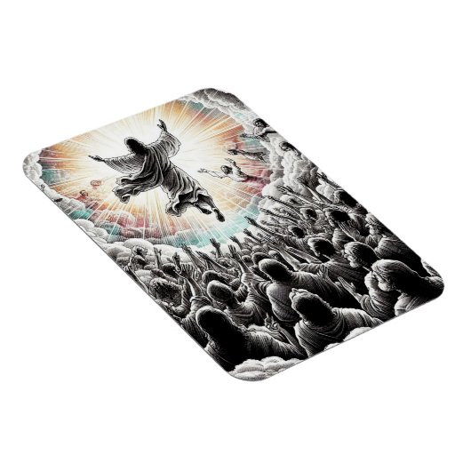 Jezus Christus De opname Religieuze Christelijke K Magneet (Rechterzijde)