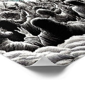 Jezus Christus De opname Religieuze Christelijke K Poster (Hoek)