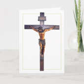 Jezus Christus de redder van het kruis Kaart (Voorkant)