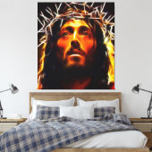 Jezus Christus De Savior Canvas Afdruk (Insitu (Slaapkamer))