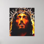 Jezus Christus De Savior Canvas Afdruk (Voorkant)