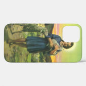  Jezus Christus de Shepherd met Baby Lamb Case-Mate iPhone Case (Achterkant (horizontaal))