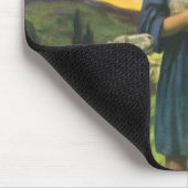  Jezus Christus de Shepherd met Baby Lamb Muismat (Hoek)