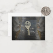 Jezus Christus, de sleutel tot redding Notitiekaartje (Voorkant / Achterkant in situ)