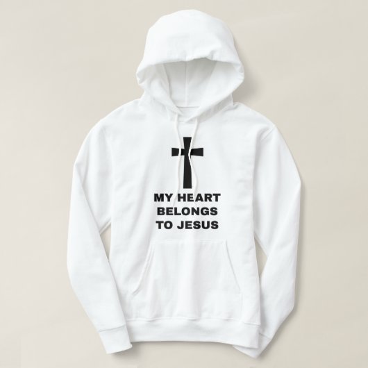Jezus Christus de Verlosser Hoodie (Design voorkant)