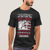 Jezus Christus De Veteraan T Shirt (Voorkant)