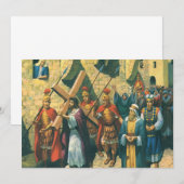 Jezus Christus die het kruis draagt naar zijn kroo (Voorkant / Achterkant)