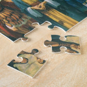 Jezus Christus die het kruis draagt naar zijn kroo Legpuzzel (Zijkant)
