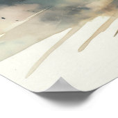 Jezus Christus die op Water loopt Poster (Hoek)