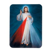 Jezus Christus Divine Mercy Sacred Heart van Jezus Magneet (Verticaal)