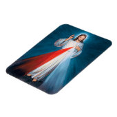 Jezus Christus Divine Mercy Sacred Heart van Jezus Magneet (Linkerzijde)