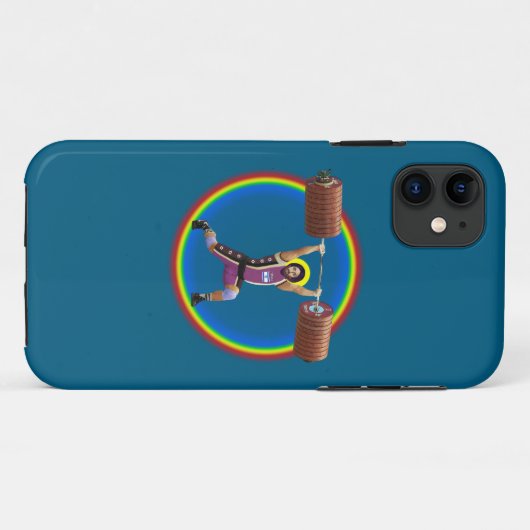 Jezus Christus doet de Schone en Jerk Case-Mate iPhone Case (Achterkant (horizontaal))