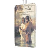 Jezus Christus Doop door Johannes afbeelding één Luchtverfrisser (Links)