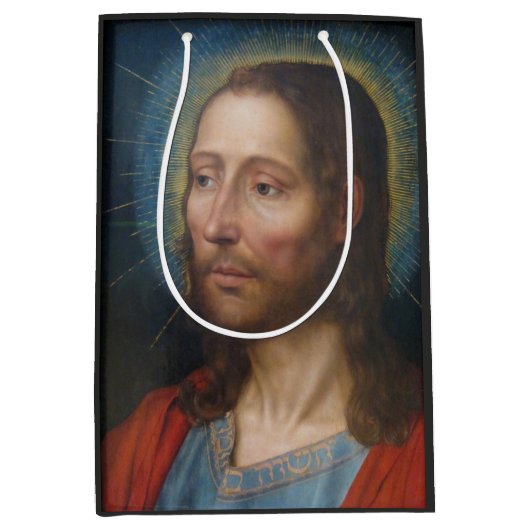 Jezus Christus (door Quentin Metsys) Medium Cadeauzakje (Voorkant)