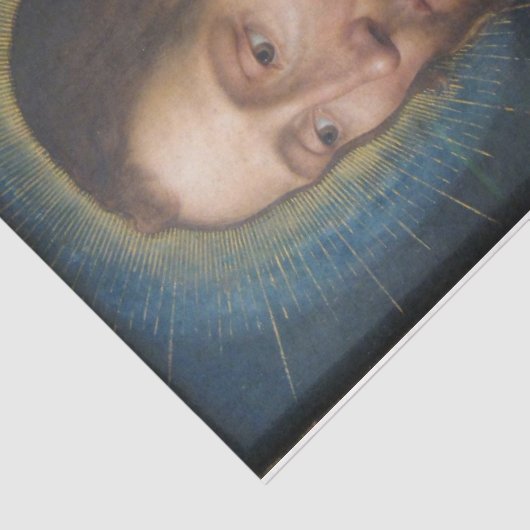 Jezus Christus (door Quentin Metsys) Tissuepapier (Detail)