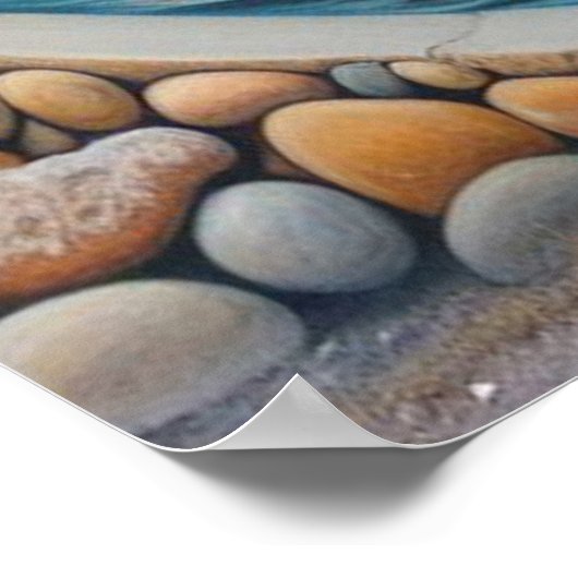 Jezus Christus Dopen Poster (Hoek)