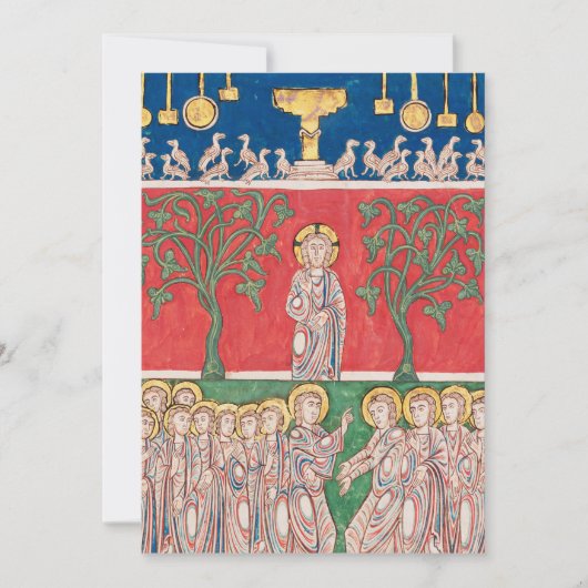 Jezus Christus en 12 Apostelen Kaart (Voorkant)