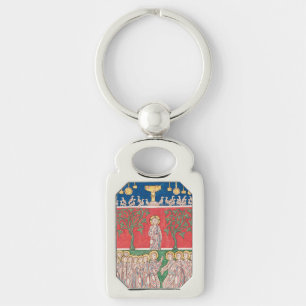 Jezus Christus en 12 apostelen Sleutelhanger