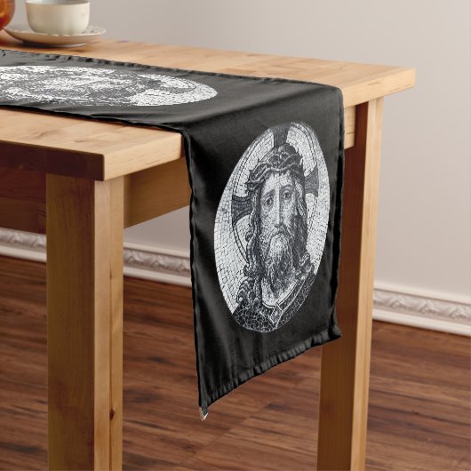 Jezus Christus en Compassie Kunst Tafelloper (Voorbeeld)