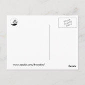 Jezus Christus en de Amerikaanse soldaat Briefkaart (Achterkant)