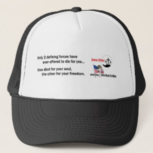 Jezus Christus en de Amerikaanse soldaat Trucker Pet