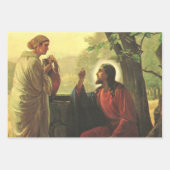 Jezus Christus en de barmhartige Samaritaan bij de Inpakpapier Vel (Voorkant 3)